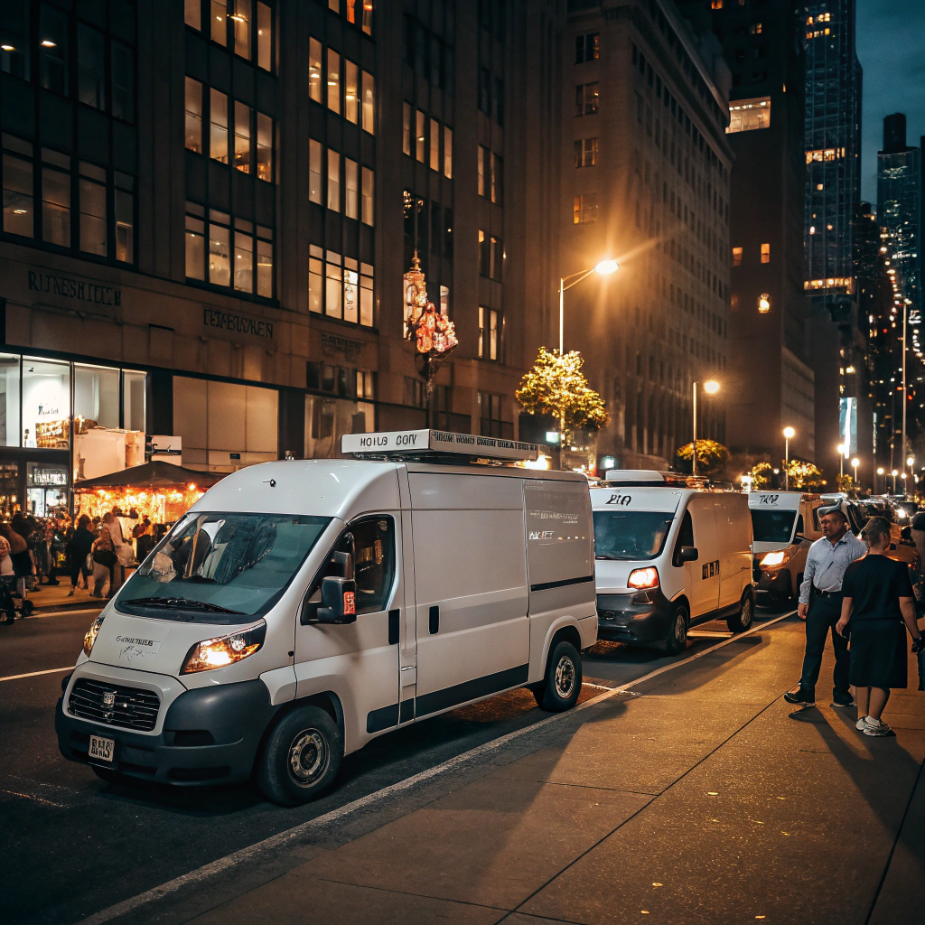Last mile delivery vehicle