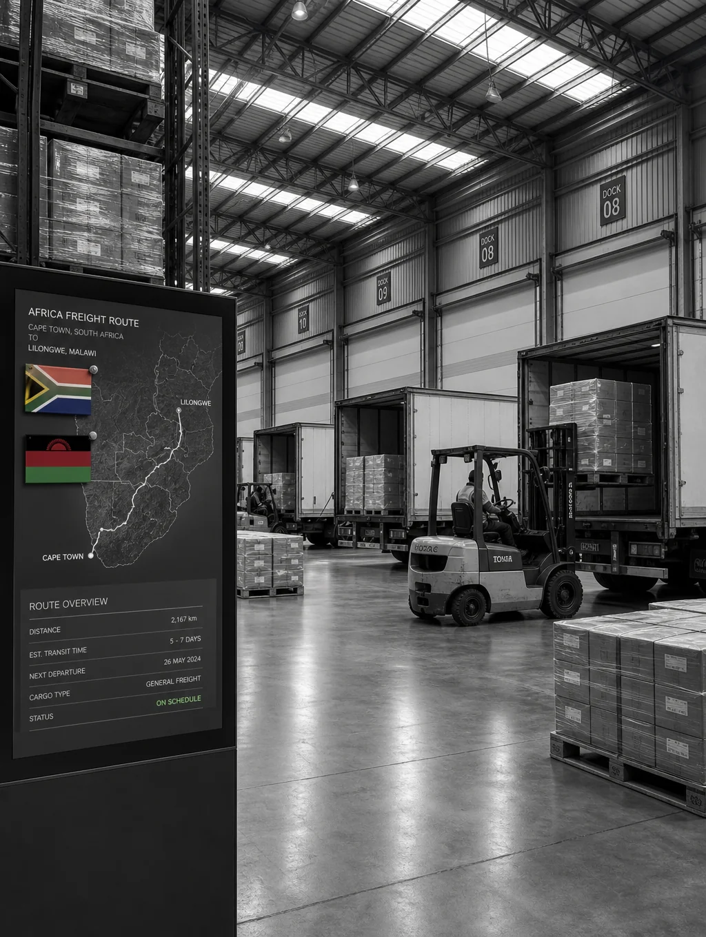 Loading dock operations in South Africa